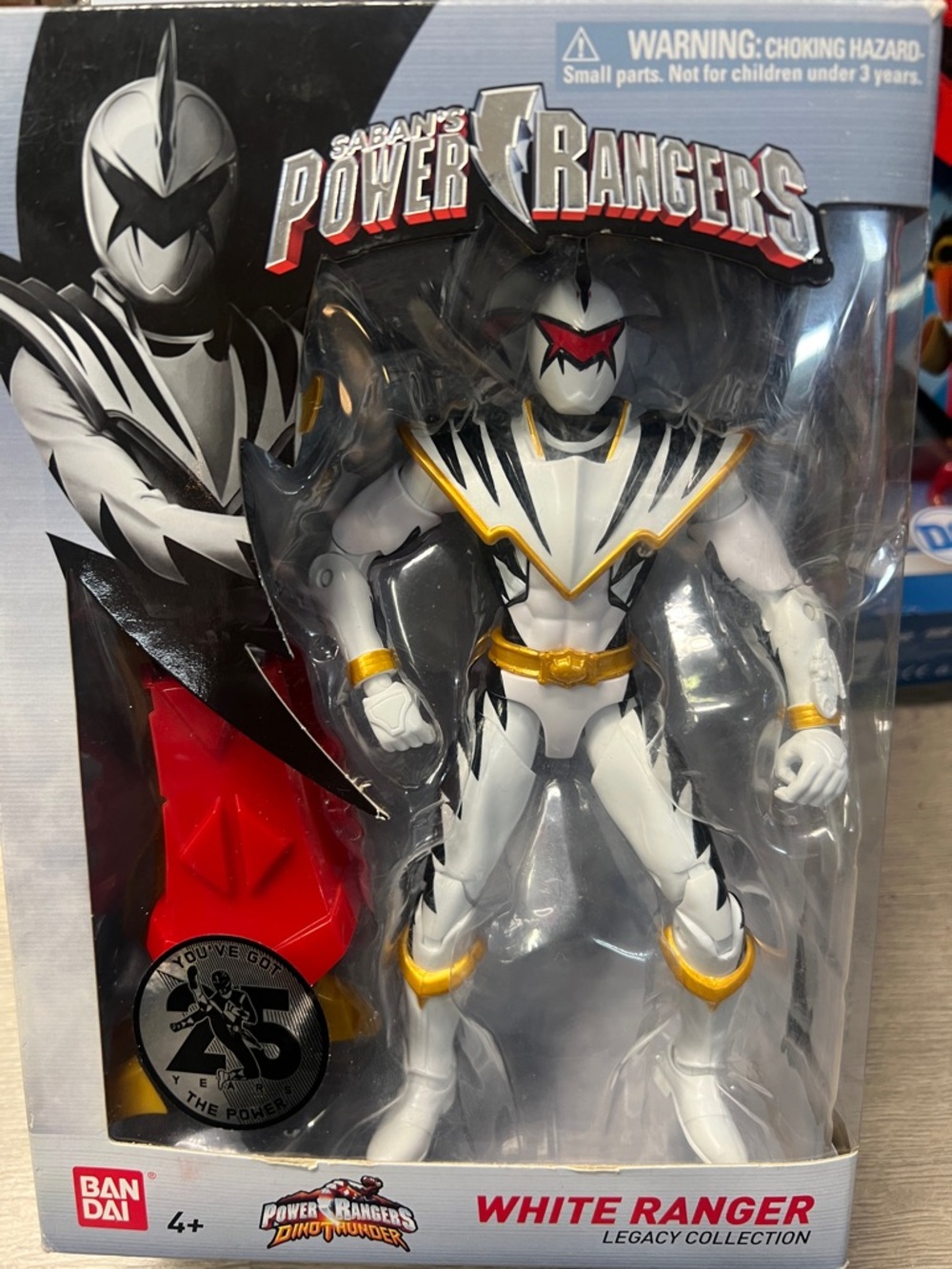Power Rangers Legacy Collection White Ranger Action Figure